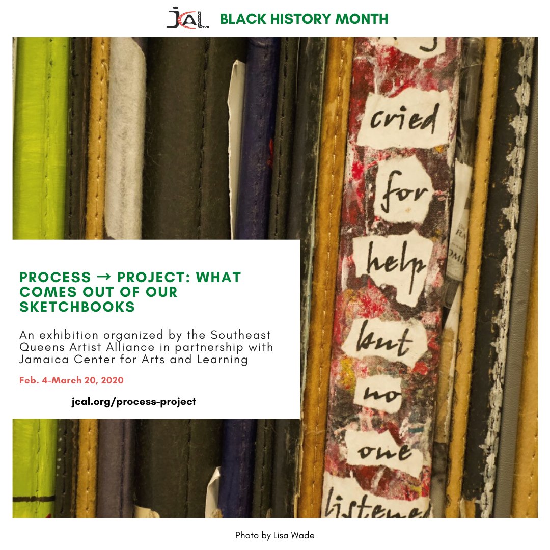 process to project exhibition flyer